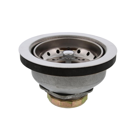 Jones Stephens Stainless Steel Basket Strainer with Deep Cup Snap-In Basket S14014